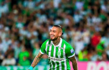 Cristian “Chicho” Arango sería el titular ante el conjunto motilón, debido a la ausencia de Morelos por acumulación de amarillas. El técnico también tiene a Dairon Asprilla como opción. FOTO Camilo Suárez 