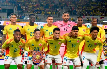 En la imagen el equipo que inició en el amistoso frente a Canadá. FOTO FCF