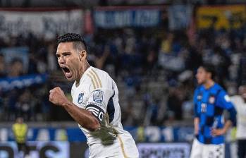 Falcao García, uno de los grandes jugadores en la historia del fútbol de Colombia. FOTO X-MILLONARIOS