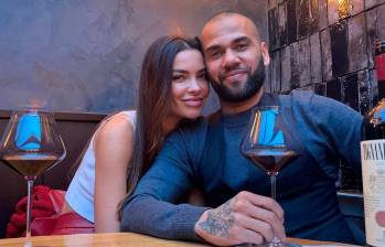 Joana Sanz y Dani Alves son pareja desde 2015. FOTO: Tomada de Instagram @danialves