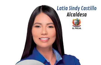 Latia Sindy Castillo Muñoz, alcaldesa de El Paujil, Caquetá. FOTO: Redes sociales,