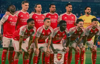 Arsenal con gol de Bukayo Saka se clasificó a la final de la Liga de Campeones 2025/26. FOTO: X ARSENAL