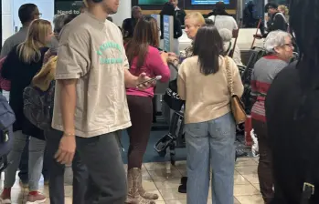 Vuelos desde y hacia Puerto Rico están cancelados hasta nuevo aviso por cierre del espacio aéreo. FOTO: @JorgeAgobian.