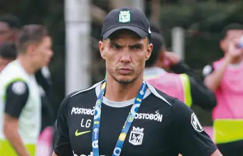 Desde su llegada a Nacional, Lucas González ha trabajado de manera intensa en cada una de las jornadas de entrenamiento y se ha mostrado satisfecho con la predisposición del plantel. FOTO mANUEL sALDARRIAGA