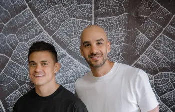 Camilo Vasco y Alejandro Monsalve, miembros fundadores de Fento. FOTO: Cortesía.