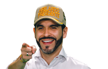 Abelardo De la Espriella es un hombre carismático y cercano. Foto: Julio Herrera - EL COLOMBIANO