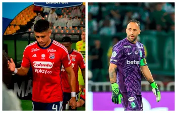 Kevin Mantilla, del DIM, y David Ospina, de Nacional, los más destacados. FOTOs @MundoDIM y camilo suárez