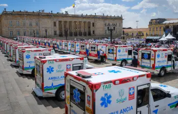 El presidente Gustavo Petro rechazó los cuestionamientos a su política de salud. FOTO presidencia