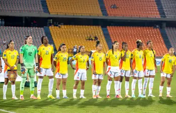 La Selección Colombia femenina de la categoría mayores ya se encuentra en Bolivia preparándose para el duelo del viernes por la tercera fecha de la Liga de Naciones. FOTO: Juan Antonio Sánchez