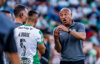 William Amaral durante uno de los partidos en los que dirigió al club verde. FOTO JAIME PÉREZ