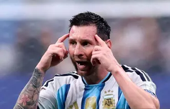 Lionel Messi se preparó de manera especial para vivir su último Mundial con Argentina y ya está en la final el busca de su bicampeonato. FOTO GETTY 