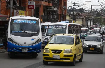 El descuento aplica para los viajes desde y hacia el aeropuerto y los centros de salud de Rionegro Foto: Manuel Saldarriaga Quintero