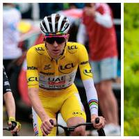 Tadej Pogacar y Jonas Vingegaard se vuelven a encontrar en el Tour de Francia. FOTOS AFP