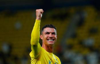 Cristiano, de 41 años de edad, sigue brillando en el fútbol mundial. FOTO X-Al-Nassr F. C.