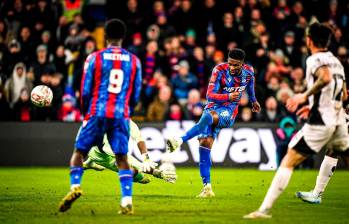 El futbolista vallacaucano Jéfferson Lerma es uno de los habituales titulares del equipo de Inglaterra. FOTO: TOMADA DEL X DE @jeffersonlerma