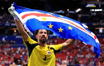 Vozinha, arquero de 40 años, está haciendo historia con Cabo Verde en Norteamérica. FOTO: GETTY