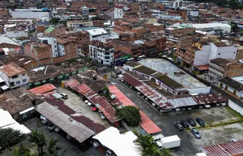 El centro de Rionegro fue declarado como bien de interés nacional desde 1963 y está compuesto por 68 manzanas en las que hay cerca de 2.000 inmuebles. FOTO manuel saldarriaga