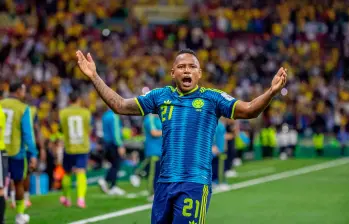 Jaminton Campaz con la Selección Colombia durante el Mundial de 2026. FOTO JUAN ANTONIO SÁNCHEZ 