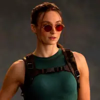 Así luce Sophie Turner como Lara Croft. FOTO: Prime Video