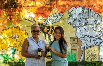En el Bajo Cauca se producen 485 toneladas de miel al año, la Asociación Jardín Apícola contribuye a ese número. FOTO CAMILO SUÁREZ