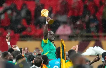 El futbolista senegalés Sadio Mané fue el líder de la Selección de su país que consiguió su segundo título de Copa de África en la historia. El anterior fue en 2021. Foto: Getty