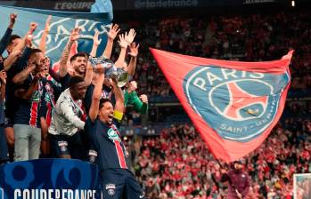 El PSG viene de ganar una nueva liga en Francia. Con esa motivación encara la final de la Champions. FOTO: Tomada de X-PSG