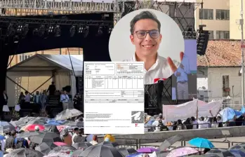 Cierre de campaña en Bogotá del Pacto Histórico. Fotos: redes sociales