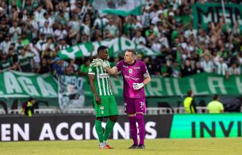 Franco Armani y Néider Parra, dos pílares de Nacional en este segundo semestre. FOTO: Camilo Suárez