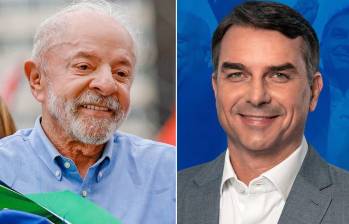 Luiz Inácio Lula da Silva y el senador conservador Flávio Bolsonaro pasan a segunda vuelta. FOTOS: Tomadas de Facebook @Lula - Instagram @flaviobolsonaro