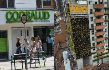 La deuda de Coosalud al Hospital General de Medellín asciende cerca de los $15.000 millones de pesos. Fotos: Manuel Saldarriaga Quintero