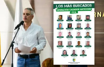 Entre los priorizados por el gobernador Andrés Julián Rendón aparecen alias “Calarcá”, “Chiquito Malo”, “John Fiera” y “El Montañero”. Foto: cortesía.
