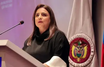 Paola Meneses, presidenta de la Corte Constitucional. Foto: Corte