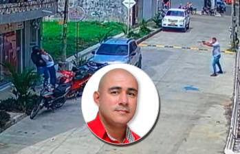 El alcalde de Carepa, Jonnan Alexis Cerquera, fue víctima de un intento de robo. FOTOS: CORTESÍA