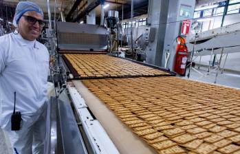 El solo negocio de galletas de Grupo Nutresa supera los $3 billones en ventas, anualmente. FOTO Jaime Pérez