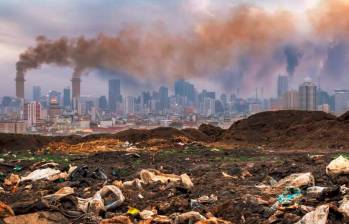 Contaminación urbana. Foto: Cortesía de la Universidad de Oxford. 
