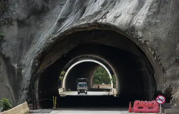 Obras de acceso al Túnel del Toyo recibirán una adición de $39.613 millones para garantizar su continuidad hasta finales de 2026. FOTO Manuel Saldarriaga