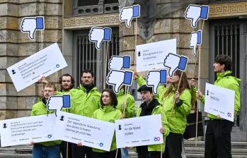 El juicio ha hecho que la opinión pública ponga la lupa en la políticas de Meta y cuestiones las decisiones del gigante tecnológico. FOTO GETTY