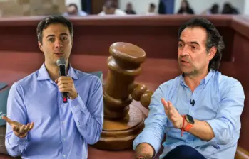 El exalcalde de Medellín, Daniel Quintero, es el actual Superintendente de Salud, entidad que denunció penalmente al actual alcalde de Medellín, Federico Gutiérrez. Foto: EL COLOMBIANO.