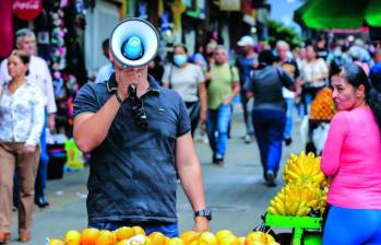 La contaminación auditiva está asociada a ruido excesivo en la vía pública. FOTO Jaime Pérez