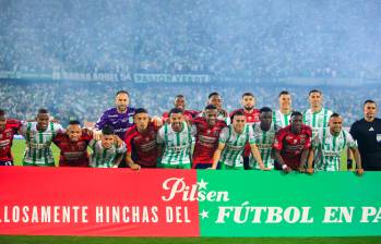 Atlético Nacional e Independiente Medellín no se enfrentan en una final de un torneo del fútbol colombiano desde 2004, cuando se midieron por el título del Apertura. Foto: Camilo Suárez