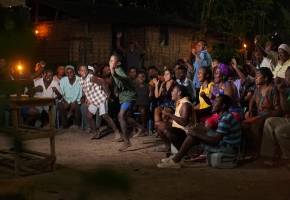 La historia de La Suprema, un pueblo real en el norte de Bolívar, guarda parecido con el pueblo natal de Kid Pambelé, San Basilio de Palenque. FOTO: Cortesía Cumbia Films y Kike Bossa.