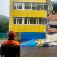 Imágenes de la infraestructura afectada en ese país por el fuerte sismo que se registró en la madrugada de este 30 de julio. FOTO AFP