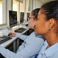 Estudiantes del Sena en formación técnica, una oportunidad gratuita para mejorar su perfil laboral. FOTO: CORTESÍA
