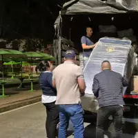 Las fuertes lluvias dejaron un saldo de tres personas fallecidas y tres heridas en el municipio de Pueblorrico. FOTO: Cortesía Dagran