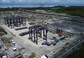 Puerto Antioquia generará más de 800 empleos directos y 17.000 indirectos, cuando entre en operación. FOTO: MANUEL SALDARRIAGA