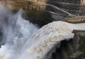 Vista general del proyecto hidroeléctrico de Hidroituango. FOTO: Manuel Saldarriaga Quintero