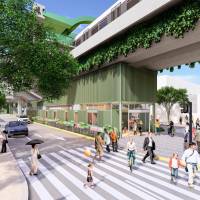Imagen modelada de la estación Exposiciones una vez termine la intervención que adelantará el Metro de Medellín. FOTO cortesía