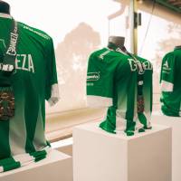 Esta será la camiseta oficial del evento. FOTO: Cortesía Atlético Nacional