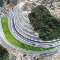 Imagen de las vías 4G del suroeste antioqueño. Foto: cortesía.