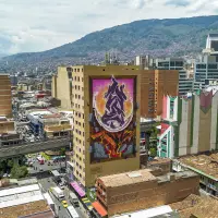 Panorámica del Centro de Medellín y sus laderas. Foto: Andrés Camilo Suárez Echeverry.